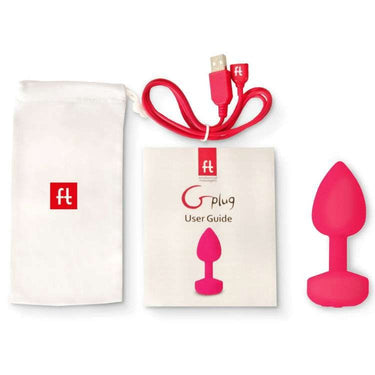 Gplug Small Plug Anale Ricaricabile 3 cm, Vibrazione Silenziosa e Multi-Modalità